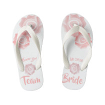 Flower Girl wedding Rose Flip Flops Flower Girl wedding Rose Flip Flops