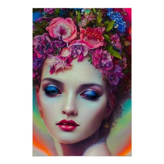 Flower Goddess  Poster (Front)