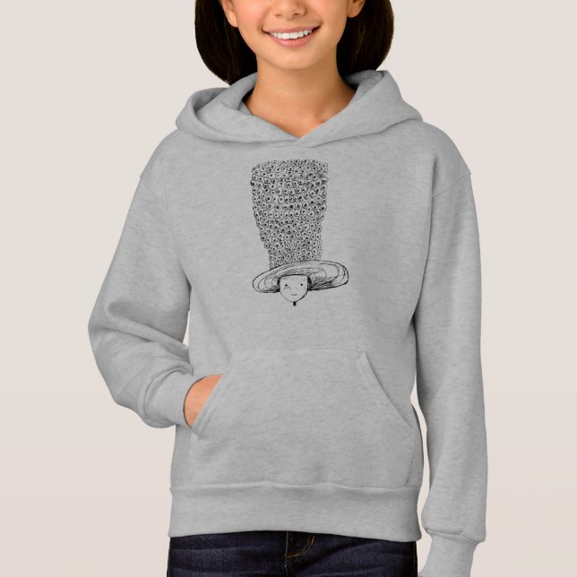 Flower Hat Hoodie (Front)