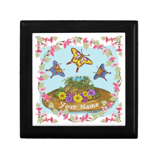 Flower Hat Nest  Gift Box (Front)