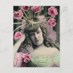 Flower Hat Postcard