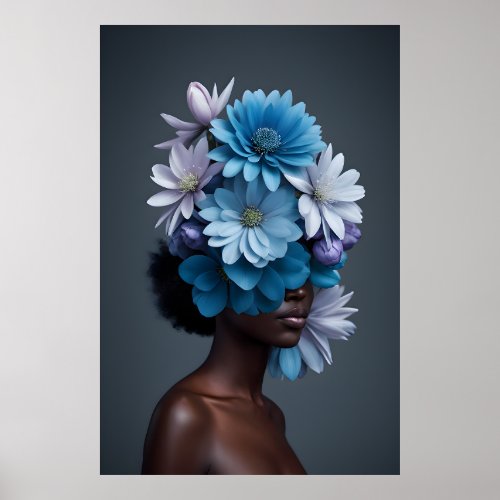 Flower Head Poster