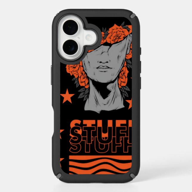 Flower head speck iPhone case (Front)