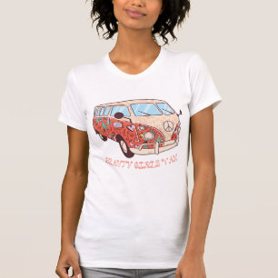 Flower Hippie Van T-Shirt