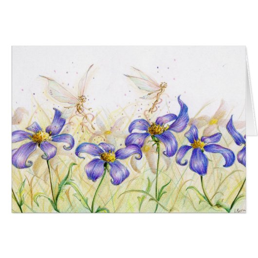 Flower Hopping Cards (Front Horizontal)