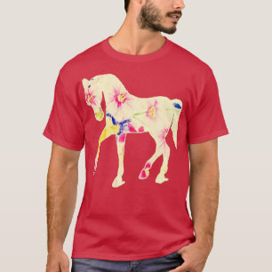 Flower horse1  T-Shirt