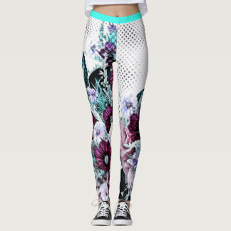 flower house leggings