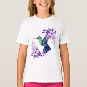 Flower Hummingbird shirt