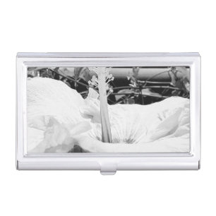 flower illusion business card case