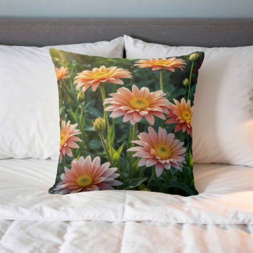 Flower Image No. 19, Floral Series, Throw Pillow