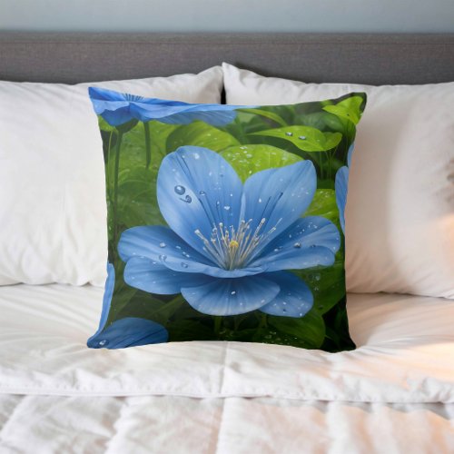 Flower Image No. 36, Floral Series, Throw Pillow
