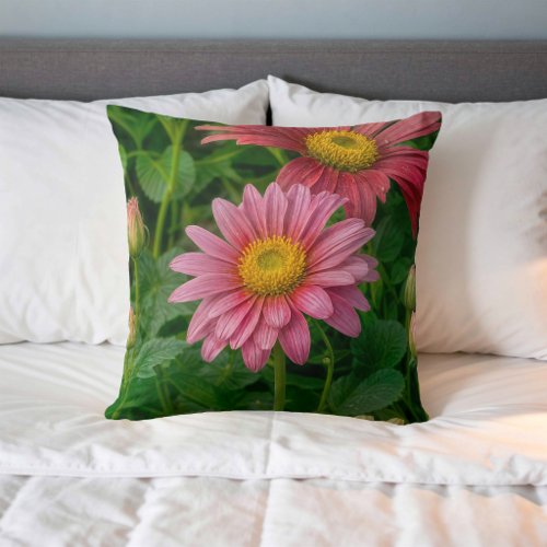Flower Image No. 40, Floral Series, Throw Pillow