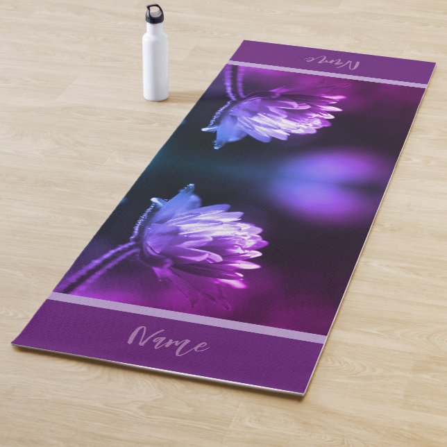 Flower In Sunlight Personalized Yoga Mat (In Situ)