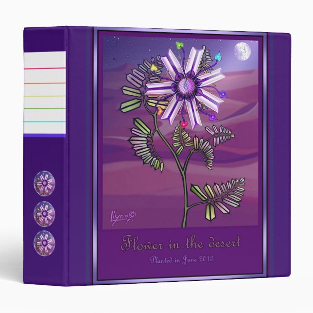 Flower in the desert Binder (Front/Spine)