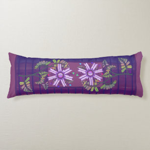 Flower in the desert body pillow