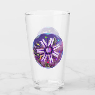 Flower in the Desert Glass