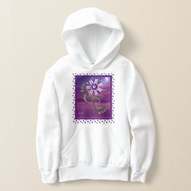 Flower in the Desert Hoodie (Laydown)