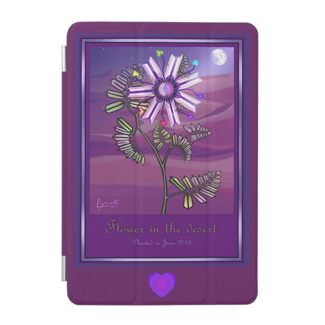 Flower in the desert  iPad mini cover (Front)