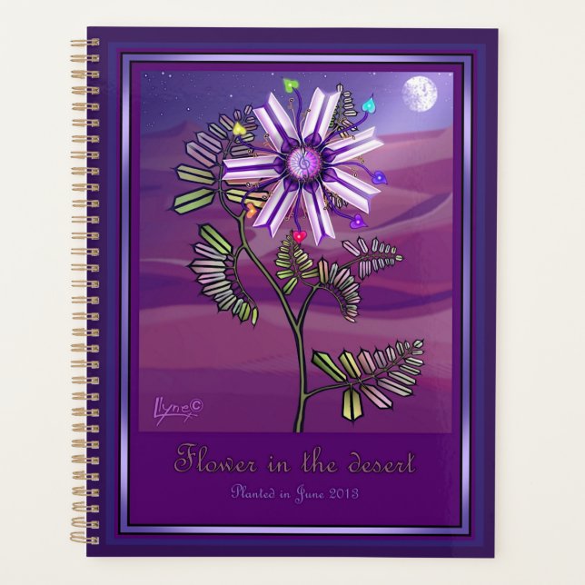 Flower in the desert planner (Front)
