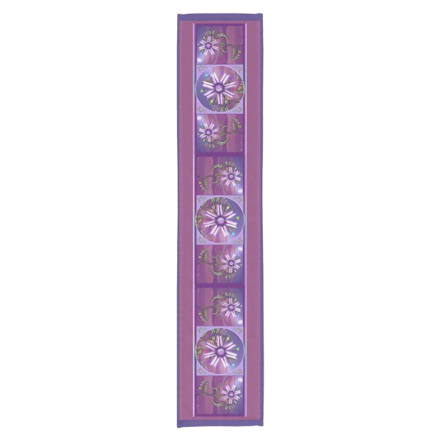 Flower in the desert short table runner (Front)