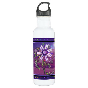 Flower in the Desert Stainless Steel Water Bottle