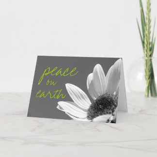 Flower In the Sun (B&W) Card