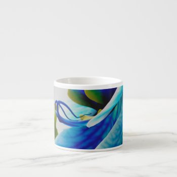 Flower Iris Espresso Cup by 16creative at Zazzle