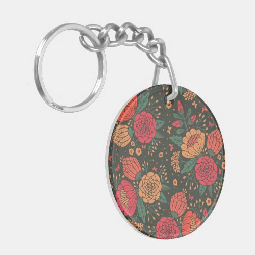 flower keychain