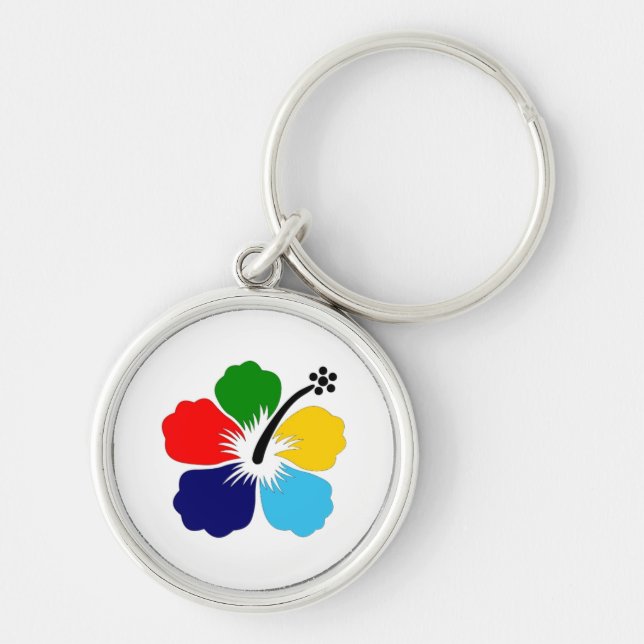 Flower  keychain (Front)