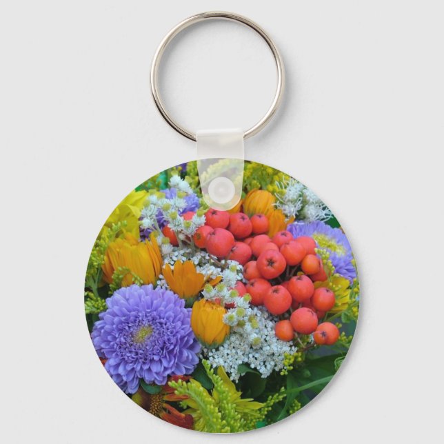 Flower keychain (Front)