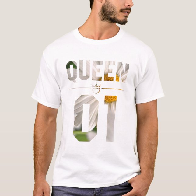Flower King and Queen 01 T-Shirt (Front)