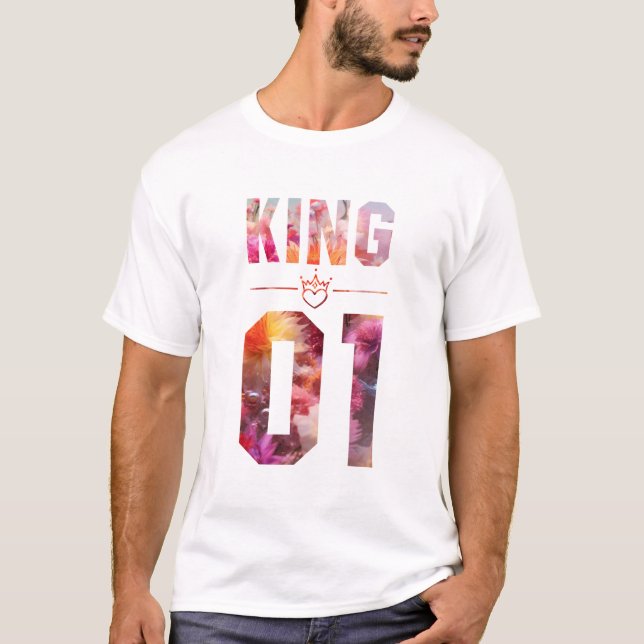 Flower King and Queen 01 T-Shirt (Front)
