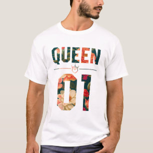 Flower King and Queen 01 T-Shirt