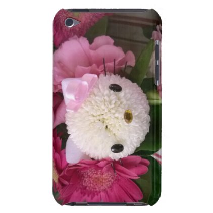 Flower Kitty Barely There iPod Case