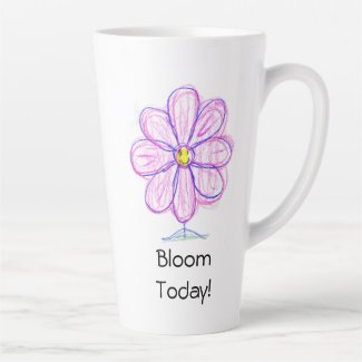 Flower Latte Mug