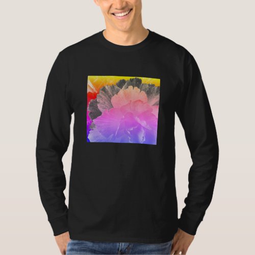 Flower layer Hoodie T_Shirt