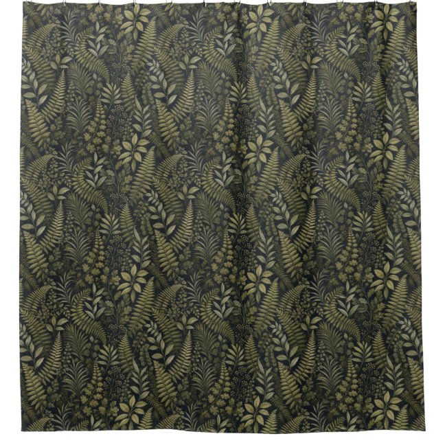 Flower Leaf Shower Curtain