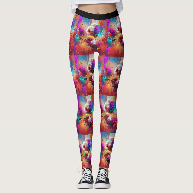 Flower Leggings (Front)
