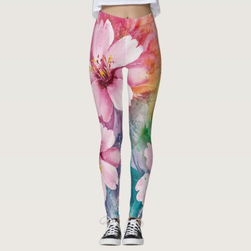 flower leggings
