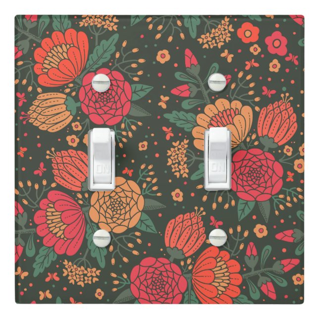 flower light switch cover (In Situ)