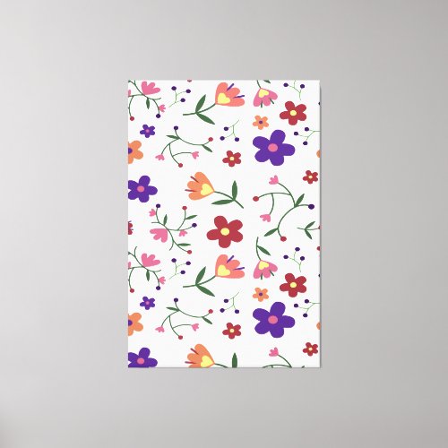 Flower Love _ Fower shop Canvas Print