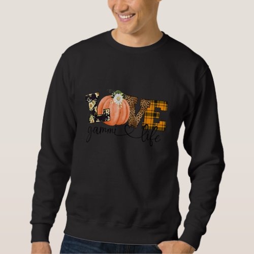 Flower Love Gammi Life Autumn Sweatshirt
