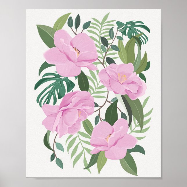 Flower Lover | Secret Flower Garden Poster (Front)
