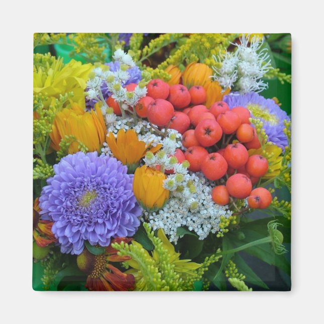 Flower magnet (Front)