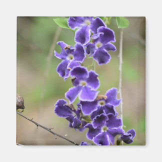 Flower Magnet purple geisha girl