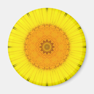 Flower Mandala 01 Magnet