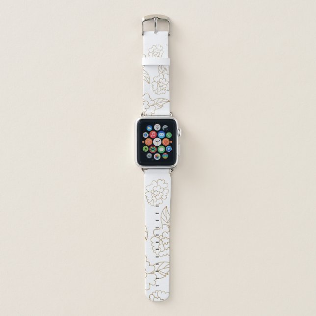 Flower Mandala 2 Apple Watch Band (Front)