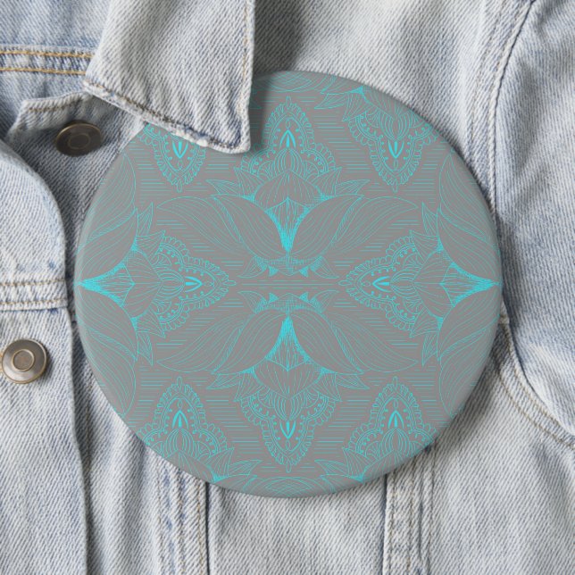Flower Mandala 6 Button (In Situ)