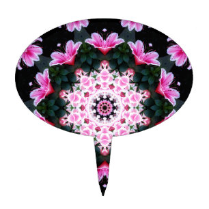Flower Mandala Cake Topper
