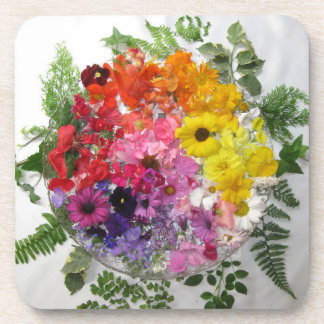 Flower Mandala Coaster Set